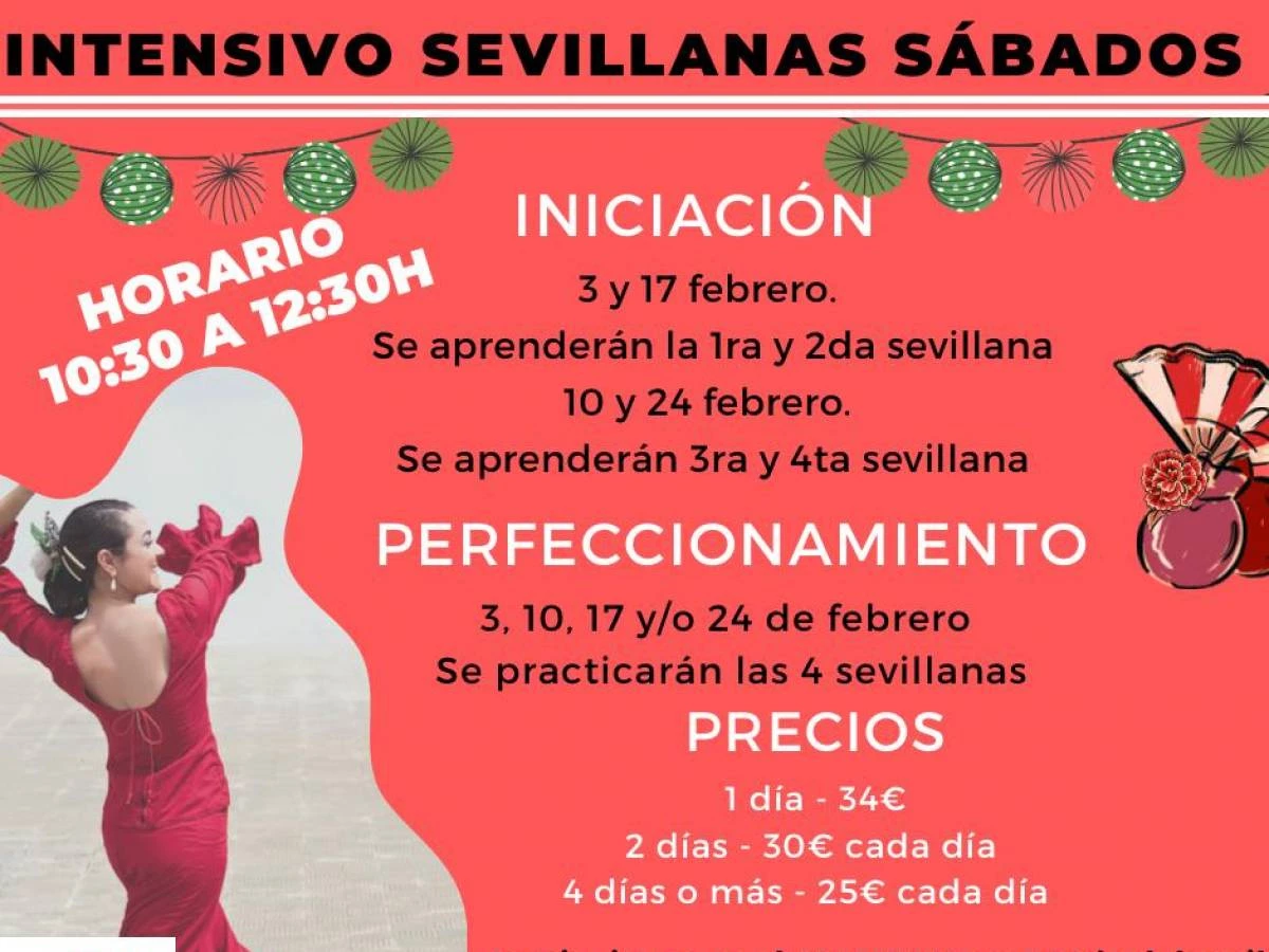 34 €/ un taller