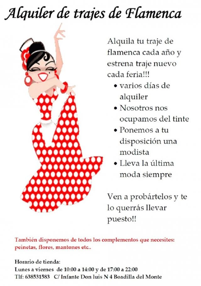 DESDE 60€ A 120€ ALQUILER