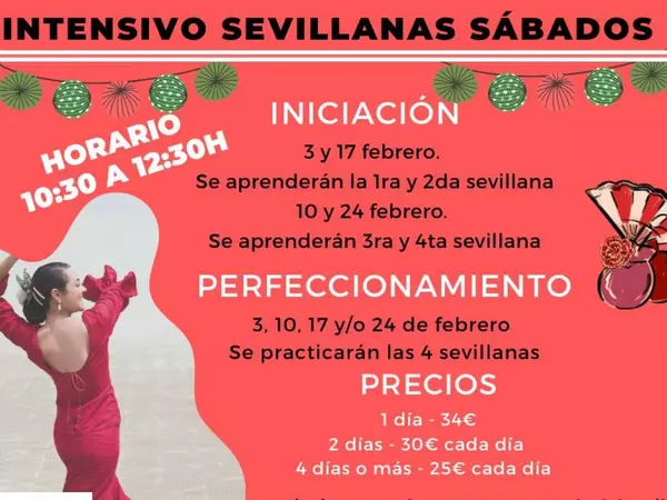 INTENSIVO DE SEVILLANAS FEBRERO