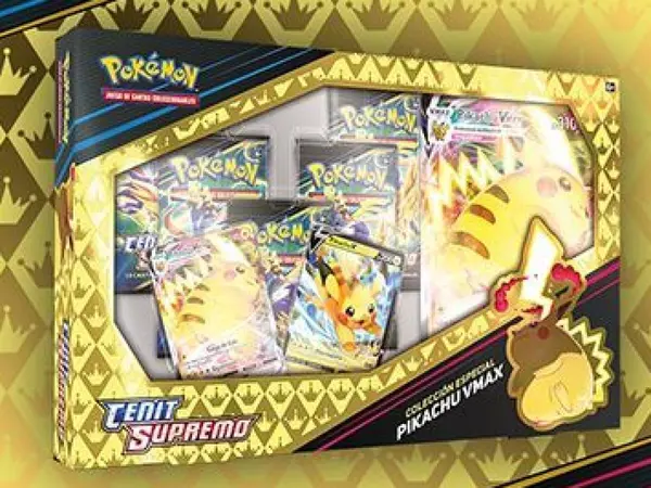 Caja Pokemon Pikachu VMAX Cenit Supremo
