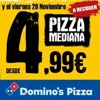 Black Friday en Domino's Boadilla