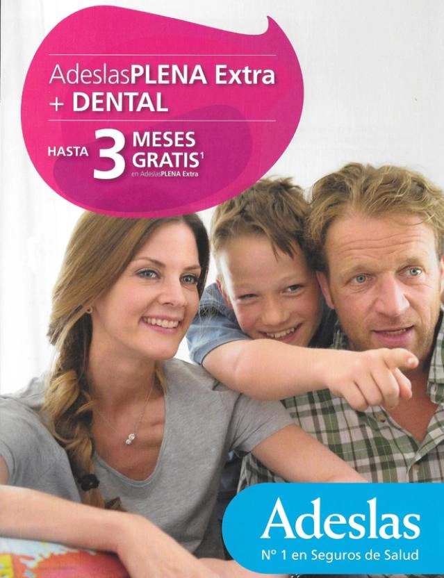 Hasta 3 Meses GRATIS al contratar tu Adeslas Plena Extra