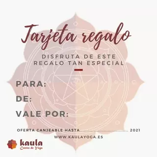 Tarjeta Regalo Kaula