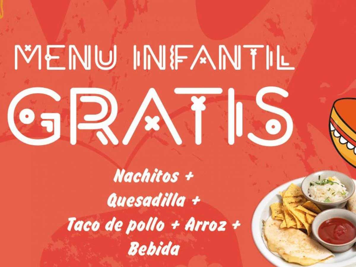 Menú Infantil GRATIS