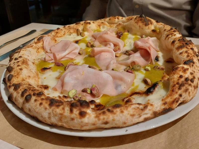 Pizza Amor por el Pistacho
