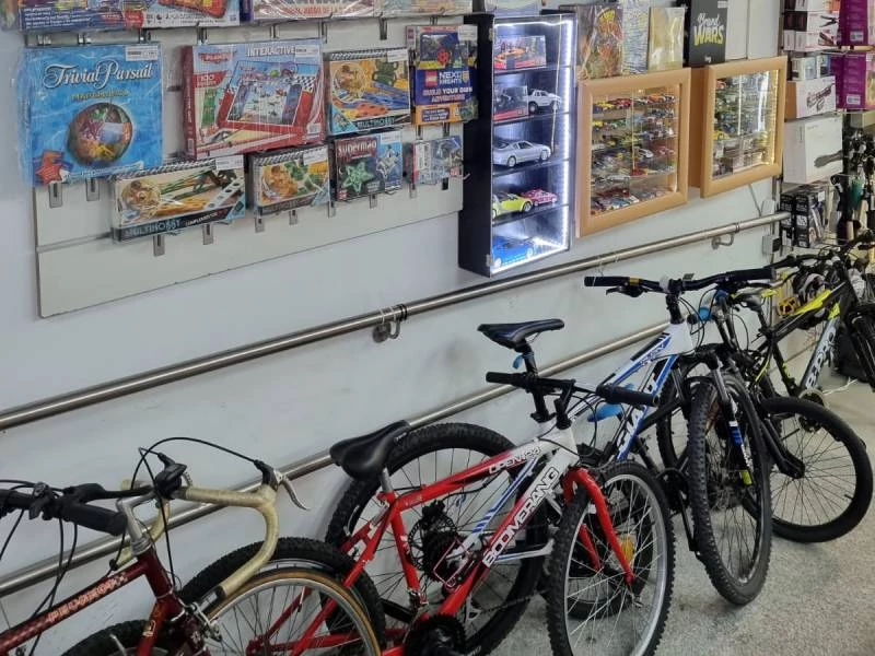 bicicletas y juegos de segunda mano