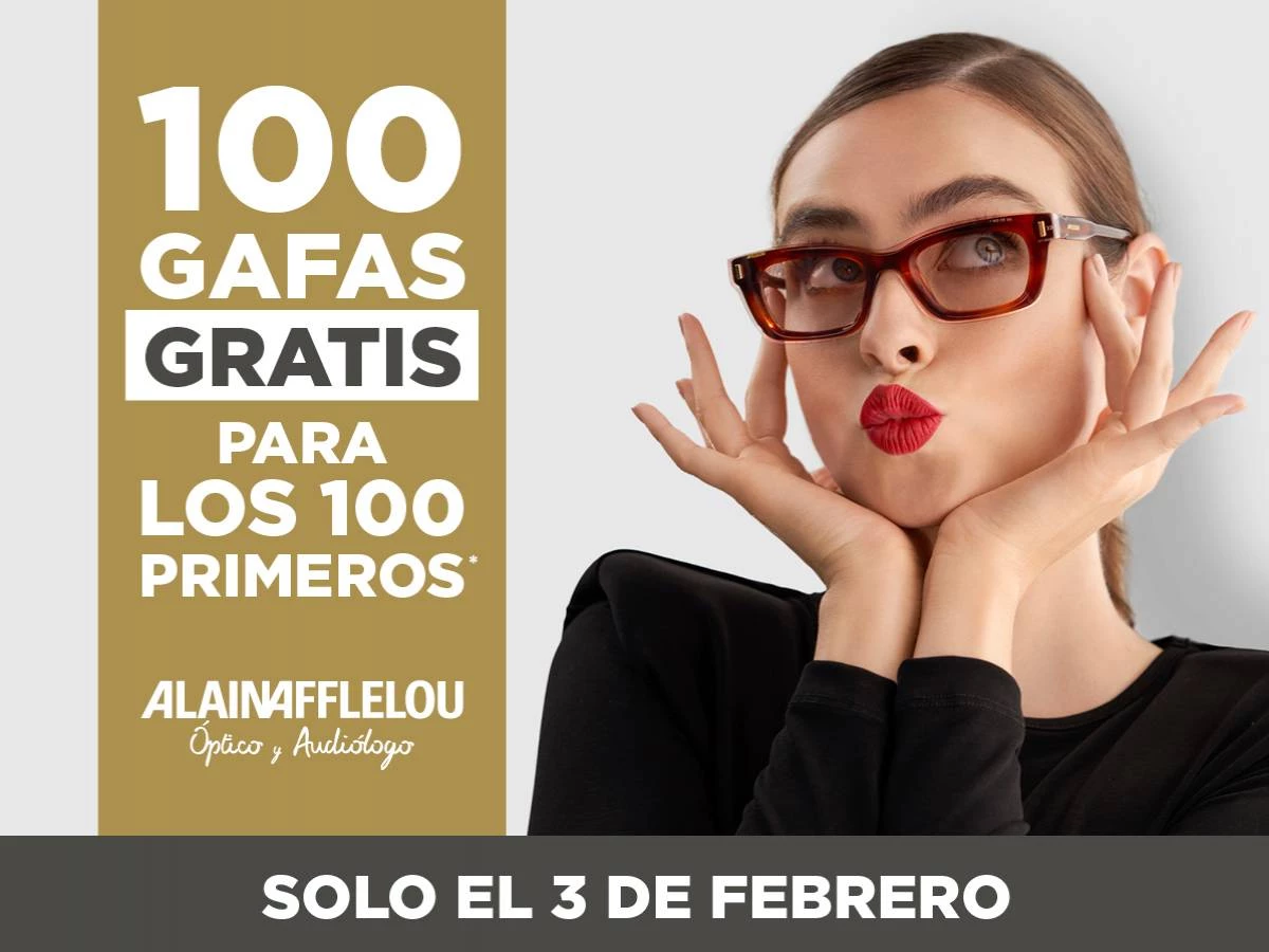 100 GAFAS GRATIS
