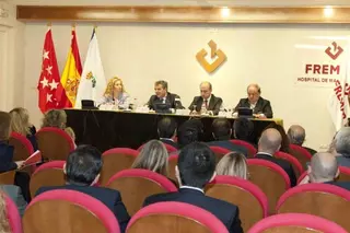 El alcalde y el viceconsejero de Empleo clausuran en Majadahonda la campaña Prevenir riesgos laborales es rentable
