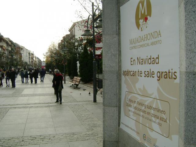 Media hora de aparcamiento gratuito para comprar en el centro durante estas Navidades
