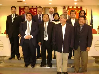 Alcaldes del Departamento de La Libertad (El Salvador) visitan el Ayuntamiento de Majadahonda
