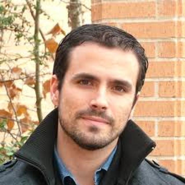El Diputado de IU, Alberto Garzón, visita  Majadahonda