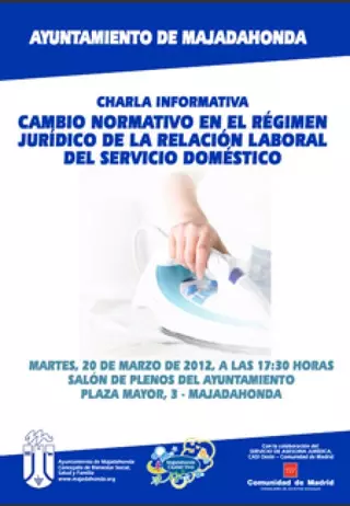 Campaña informativa sobre el cambio en la relación laboral del servicio doméstico
