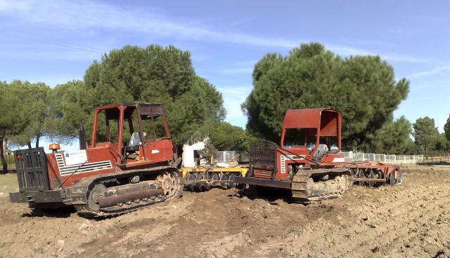 Comienzan los trabajos para evitar incendios en el Monte del Pilar
