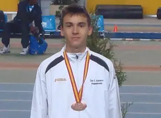 El joven atleta majariego Diego Cabadas gana el Campeonato de Madrid en 600m