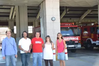 Izquierda Unida denuncia la degradación del servicio de Bomberos