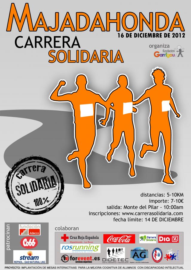 Carrera solidaria en Majadahonda, para recaudar fondos para niños con discapacidad intelectual