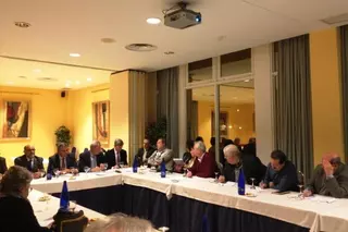 Encuentro del alcalde con la Asociación de Urbanizaciones de Majadahonda en su asamblea anual

