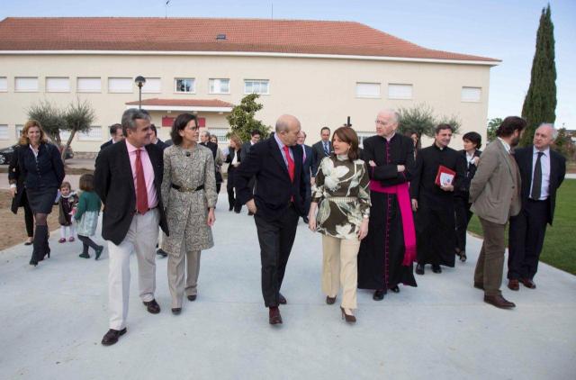El ministro Wert y De Foxá inauguran el nuevo edificio de primaria del colegio Alegra
