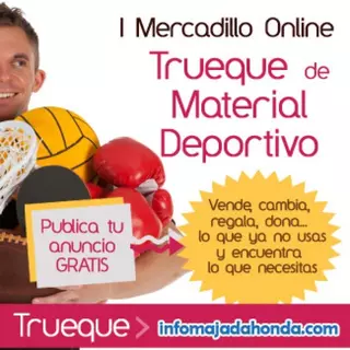 InfoMajadahonda.com pone en marcha I Mercadillo de Trueque de Material deportivo