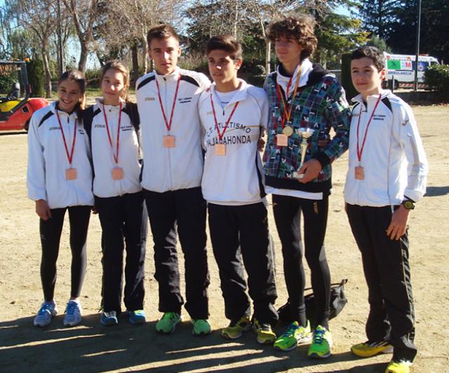 Tres bronces para los atletas de Majadahonda en el Campeonato de Madrid de Cross
