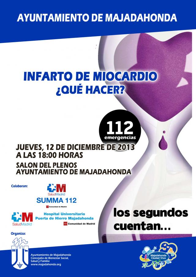 El Ayuntamiento organiza una charla sobre cómo actuar en caso de infarto de miocardio