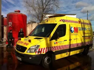Un trabajador sufre la amputación de un pie en un accidente en Majadahonda