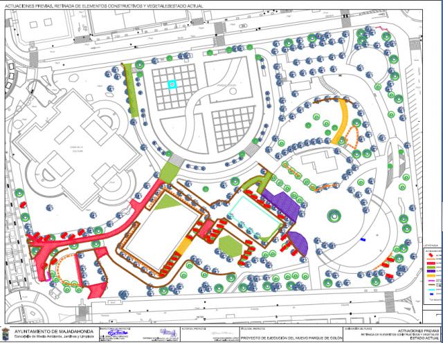 Asociación de vecinos de Majadahonda en contra de la remodelación del Parque Colón
