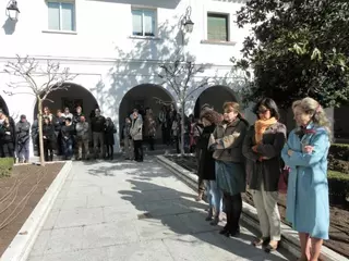 Majadahonda guarda un minuto de silencio en homenaje a las víctimas del 11