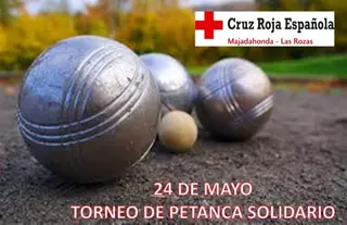 Primer torneo solidario de petanca en Majadahonda y Las Rozas