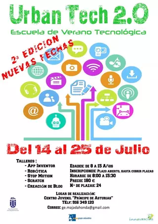 El Ayuntamiento lanza una nueva edición de la escuela tecnológica ‘Urban Tech 2.0’