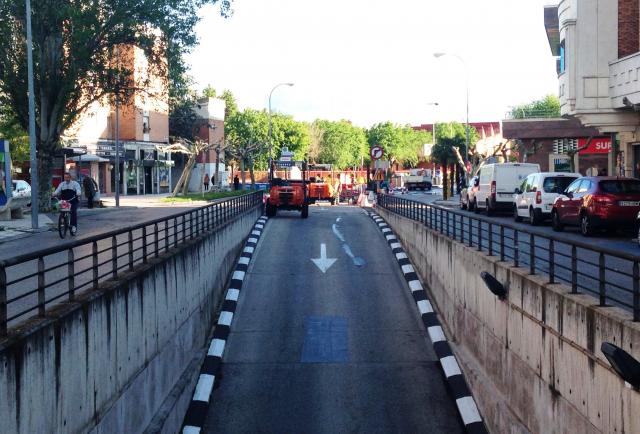 El Ayuntamiento cambia el sentido de la circulación en el túnel de la Gran Vía