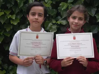 Esther Míguez Aparicio, alumna del San Luis Gonzaga, gana el Concurso de Recitado de Poesía de la Comunidad de Madrid