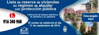 El Ayuntamiento hace pública la lista definitiva para optar a una vivienda en alquiler con protección pública