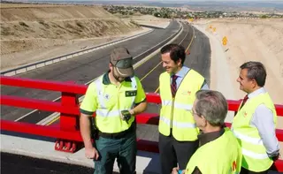 Las obras de desdoblamiento de la M-509 finalizarán el próximo invierno