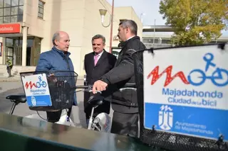 Nueva ruta verde para disfrutar del Monte del Pilar en bicicleta
