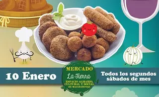 El Mercado La Tierra celebra este sábado un concurso de croquetas caseras