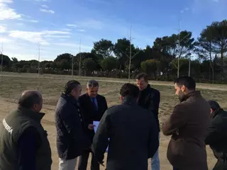 Abierto al público el nuevo parque lineal de Roza Martín en Majadahonda