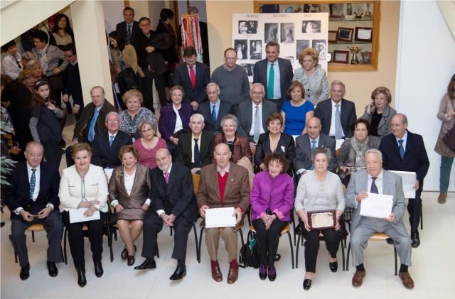 Doce parejas de Majadahonda celebran con el Ayuntamiento sus bodas de oro