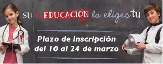 Abierto el plazo de escolarización para centros públicos y concertados