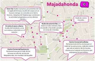 UPyD presenta una iniciativa contra la contaminación acústica en Majadahonda
