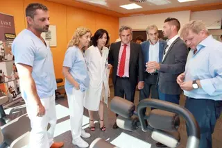 El Físico dona al Hospital Puerta de Hierro un gimnasio para pacientes y familiares