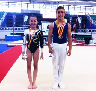 Triunfo de los gimnastas majariegos en el Campeonato de España