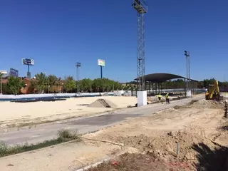 El Ayuntamiento ejecuta las obras de remodelación del campo de fútbol de “La Sacedilla”