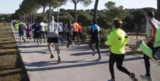 Una carrera solidaria contra la violencia sexual en África recorrerá el domingo el Monte del Pilar