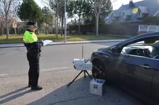 Nuevo radar móvil en Majadahonda para controlar la velocidad de los vehículos y aumentar la seguridad