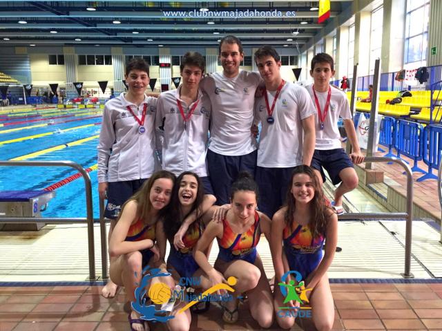 Ocho medallas para el Club de Natación y Waterpolo Majadahonda en el Campeonato de la Comunidad de Madrid