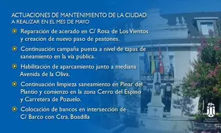 El Ayuntamiento habilitará en mayo el aparcamiento en la mediana de la Avenida de La Oliva