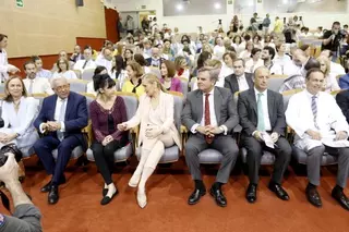 Cifuentes acude a la celebración del Día del Donante en el Hospital Puerta de Hierro