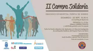 Majadahonda acoge la segunda edición de la “Carrera solidaria Equinoccio-Hospital Puerta de Hierro”