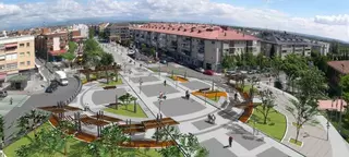PSOE: "El PP dice No al estudio para abrir parcialmente al tráfico la Plaza de Colón en horario comercial"